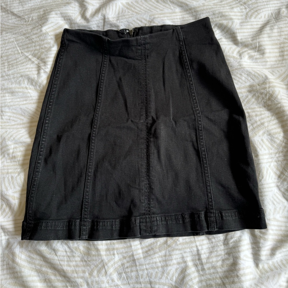 Free people denim material miniskirt 🖤